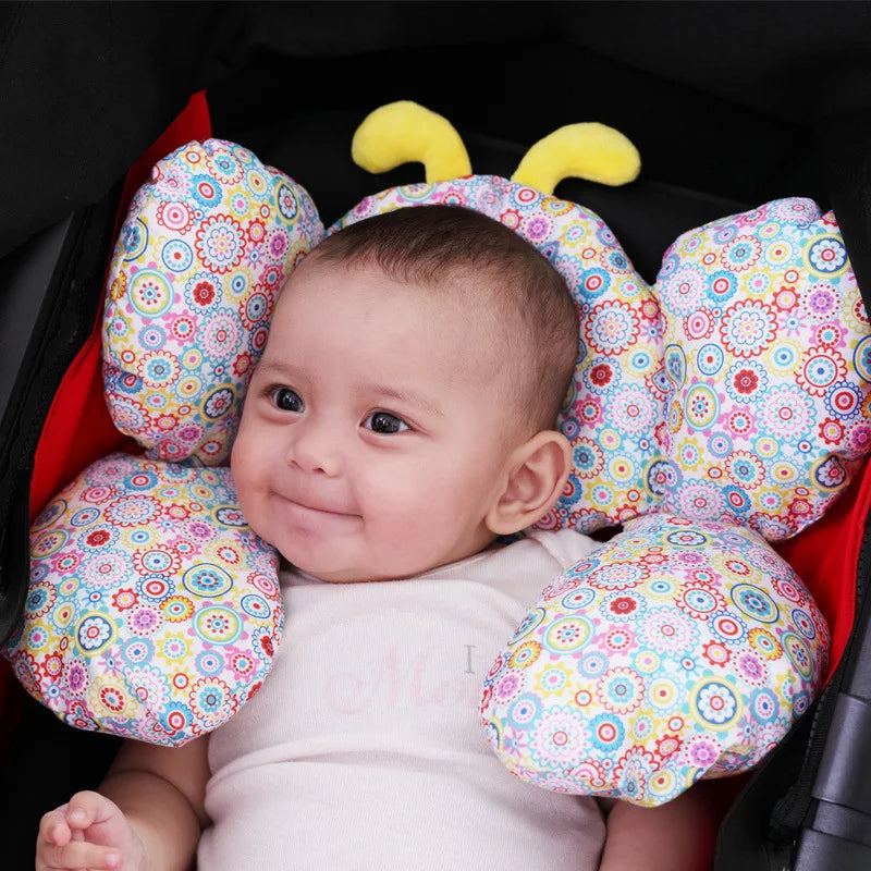 Baby Pillow Protective Travel Car Seat Head Neck Support Pillows Newborn Children U Shape Headrest Toddler Cushion 0-3 Years