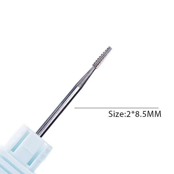 1pc Carbide Tungsten Nail Drill Bit Rotate Burr Milling Nail Cutter Bits Electric Drill Machine For Manicure Pedicure Tools