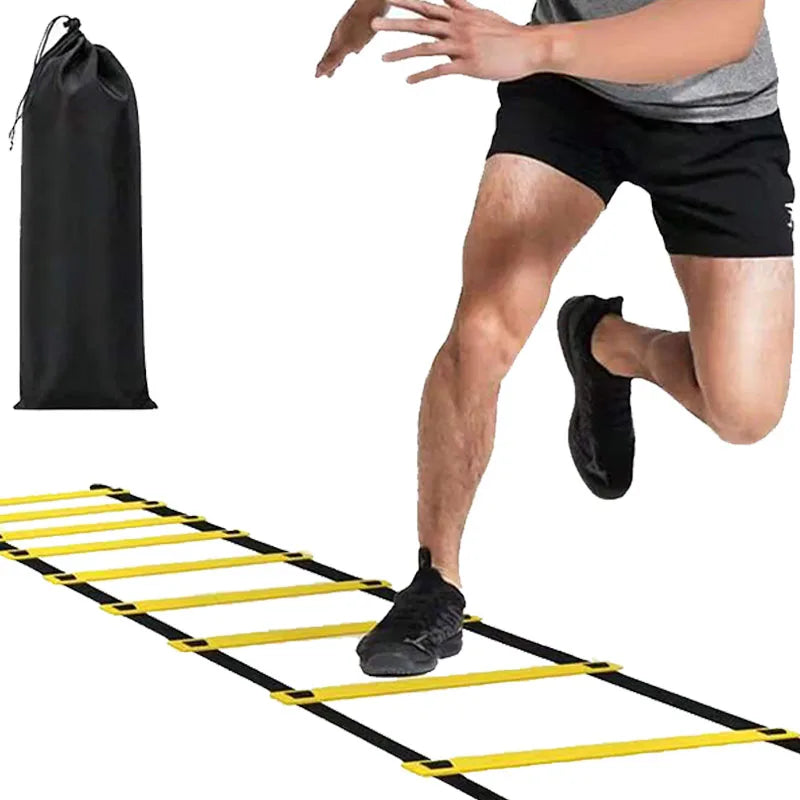 3 M 4 M 6 M Adjustable Agility Ladder Nylon Strap Jumping Ladder Fitness Football Training Equipment