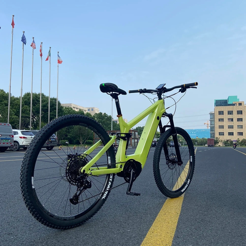 4 leaf Electric Bike for Adults 29" Ebike 1500W Adult Electric Bicycles, 28MPH 50-60Miles Electric Mountain bikes