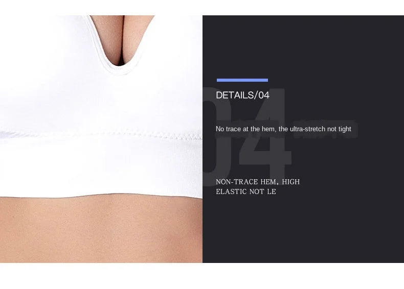 3D Sports Vest Breathable No Steel Ring 3D Cup Bra Yoga Bralette Women's Underwear Fitness Running Adjustable Brassiere