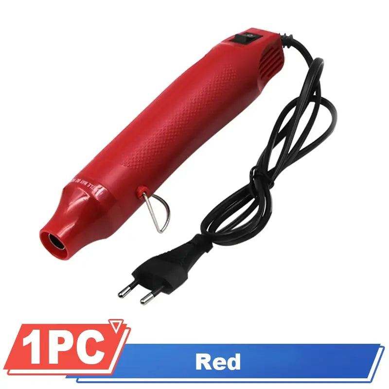 1Pcs 220V Hot Air Gun DIY Soldering Temperature Blower Gun Electric Power Hot Dryer Mini Heat Gun For Crafts Shrink Tubing Wrap