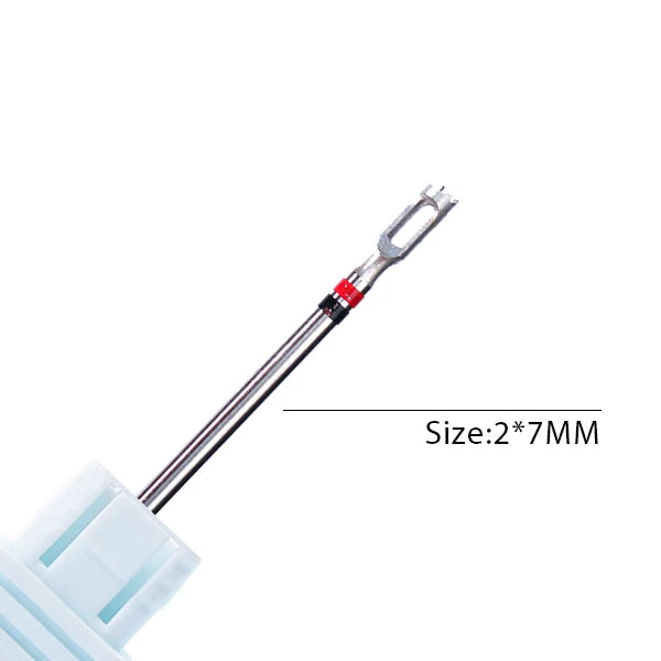 1pc Carbide Tungsten Nail Drill Bit Rotate Burr Milling Nail Cutter Bits Electric Drill Machine For Manicure Pedicure Tools