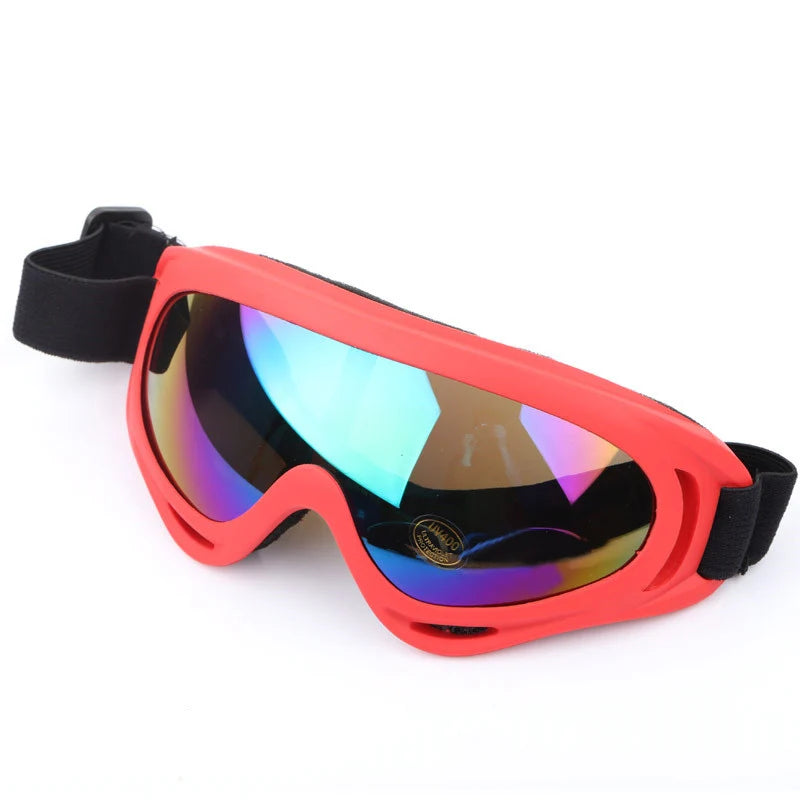 Colorful frame multi-color ski glasses X400 anti ultraviolet and windproof sports ski glasses snow goggles