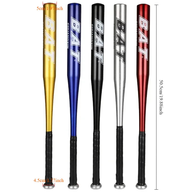 All aluminum alloy baseball bat children adult school student practice stick  multiple colors softball  baseball practice