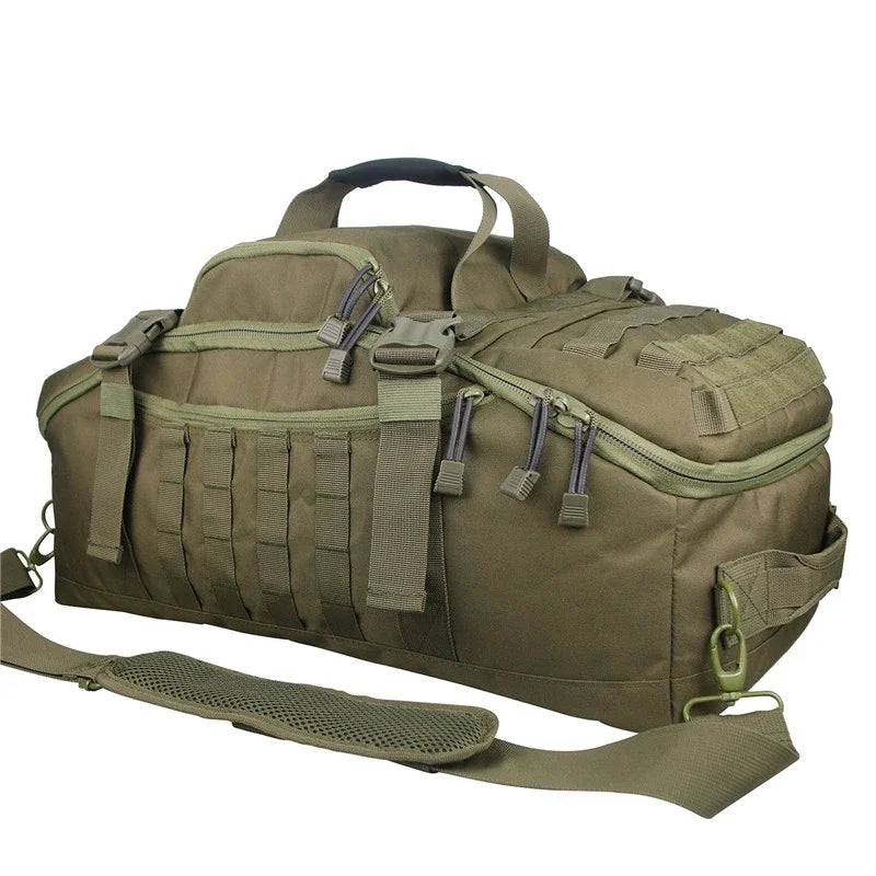 40L 60L 80L Sport Travel Bag Molle Tactical Backpack Gym Fitness Bag Large Duffle Bags for Camping Hunting Fishing