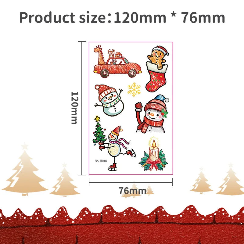 Christmas Cartoon Stickers