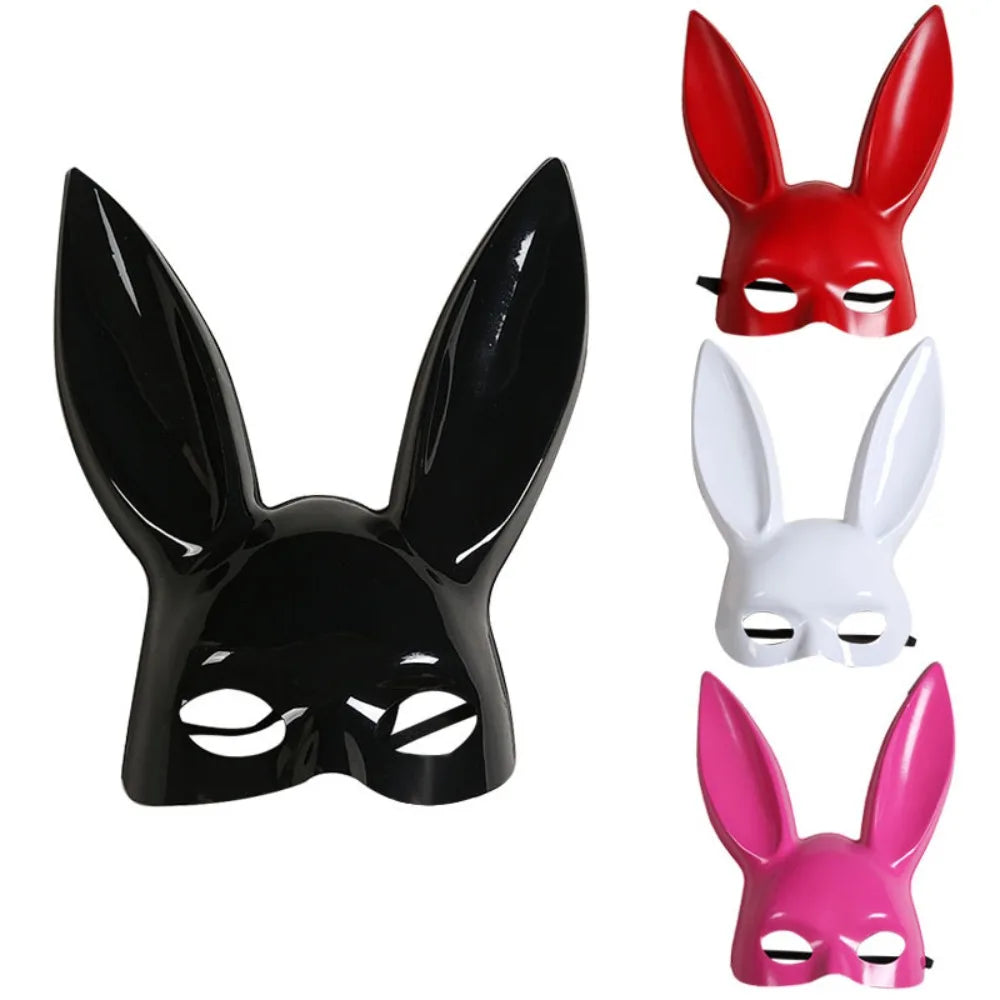 Christmas Gift Bar KTV Night Club Party Decoration Halloween Princess Rabbit Taste Playboy Bunny Plush Mask Princess Headband