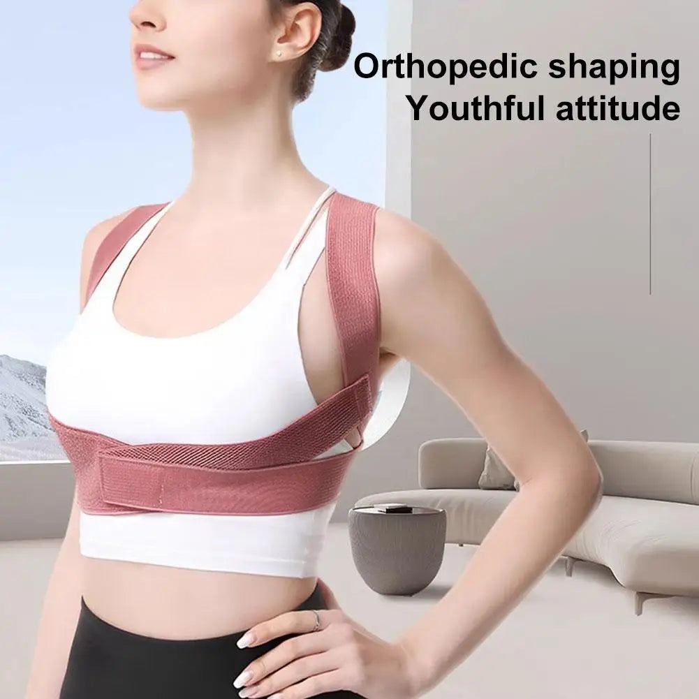 1PCS Hunchback Corrector Belt Stretchy And Breathable Fabric Even And Stable Quick Correction Correction Of Sitting Posture