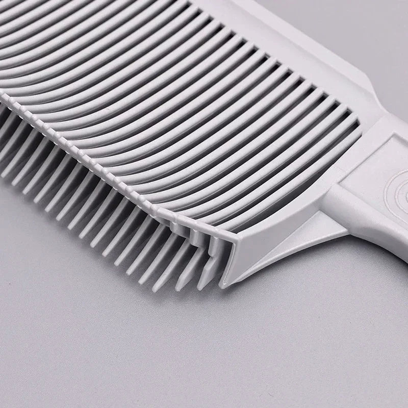 Barber Fade Combs Hair Cutting Tool for Gradient Hairstyle Comb Flat Top Hair Cutting Comb for Men Heat Resistant Fade Brush빗