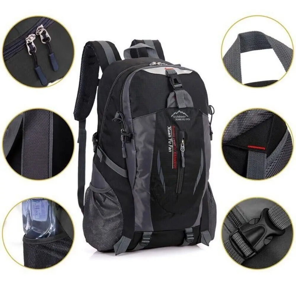 40L Outdoor Waterproof Large Capacity Hiking Bag