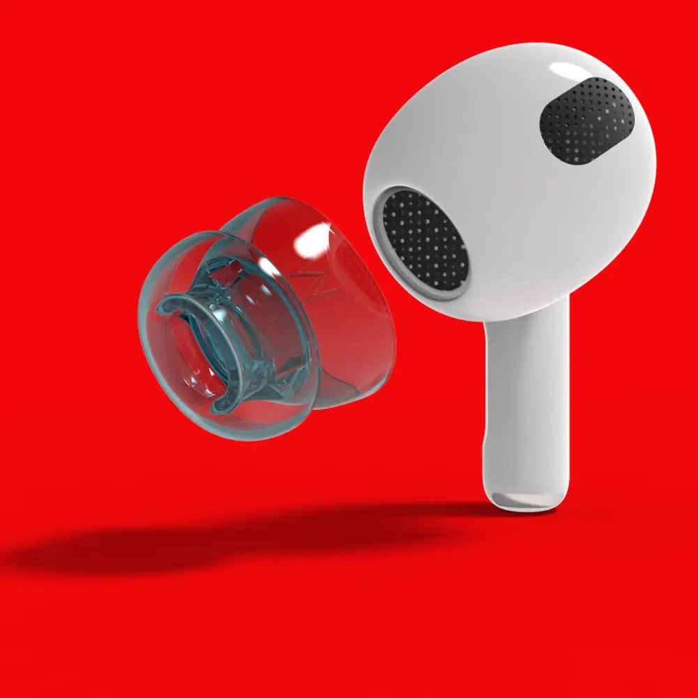 Anti Slip Silicon For Apple AirPods 4 Ear Tip Physical Noise Cancelling Headphone Covers Replacement Earbud Cap Eartips