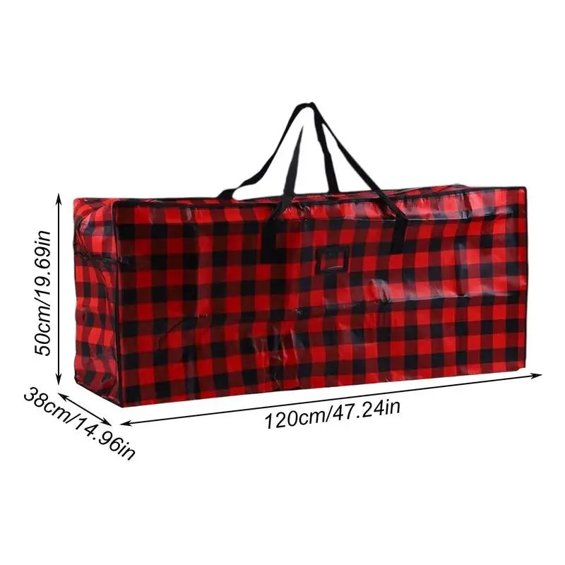 Christmas tree storage bag with zipper Moving Bags PP Waterproof Storage Totes Moving Boxes Foldable Duffel Bag For Travel