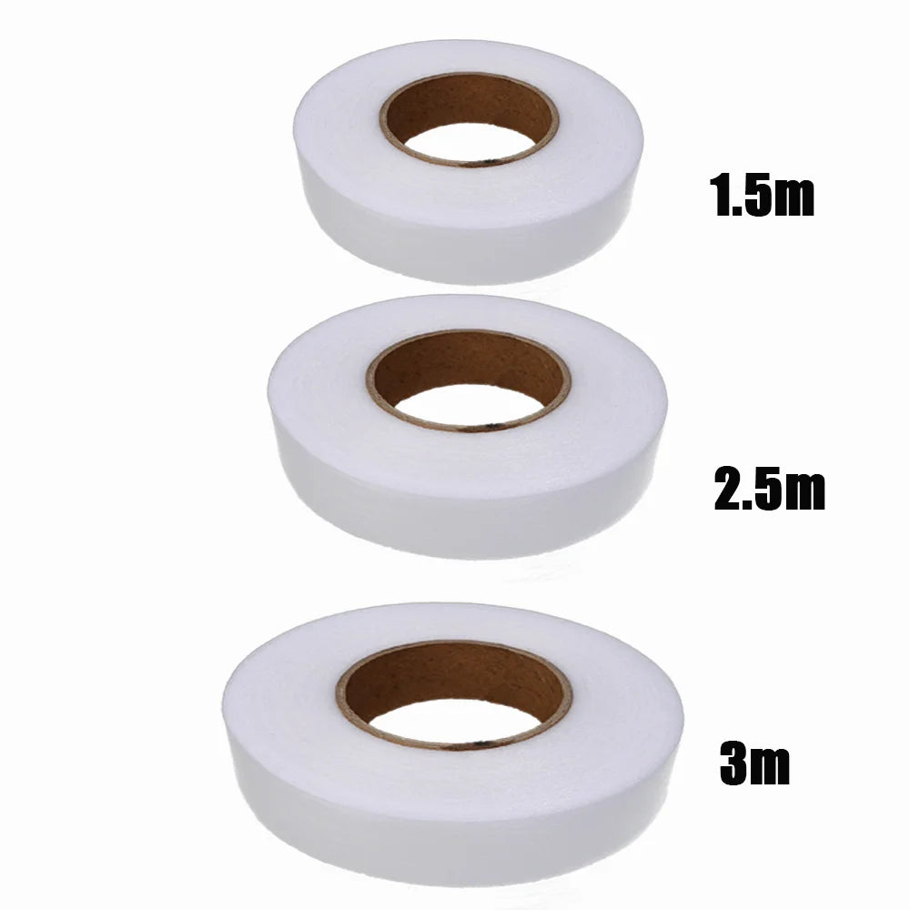 60M Pants Hem Tape Self-Adhesive Edge Shorten Paste Tape DIY Tools for Jean Clothes Length Shorten Household Sewing Accessories