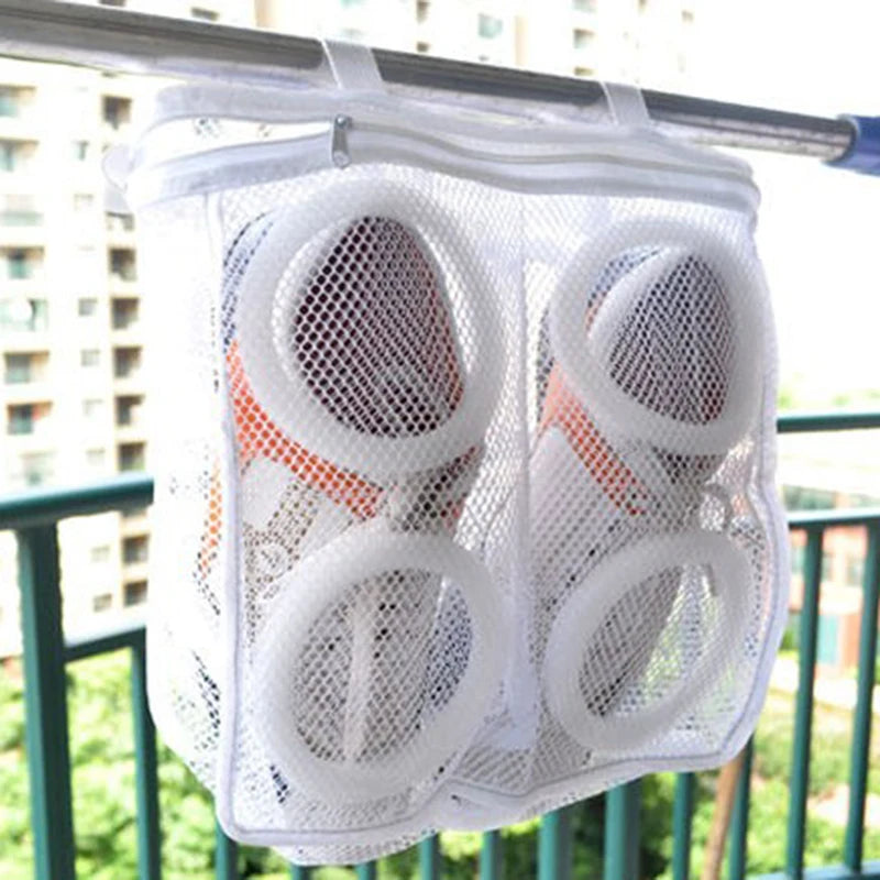 2/1pcs Lazy Shoe Washing Bag Washing Machine Shoes Bag Travel Shoe Storage Bags Portable Laundry Bag Anti-deformation Protective