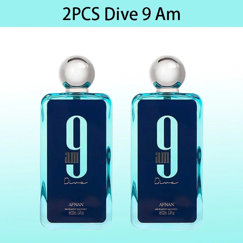 3.4 Oz /100ml 9PM 9AM Original Neutral Persistent Charming Charm Wood Tone Solemn Gorgeous Hair Body Perfume Spray Female Male