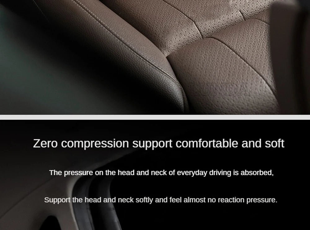 Car Neck Pillow Travel Comfort Car Waist Pillow Support Headrest For Hyundai Santa Fe Sonata Tucson Kona I30 IX25 IX35 Elantra