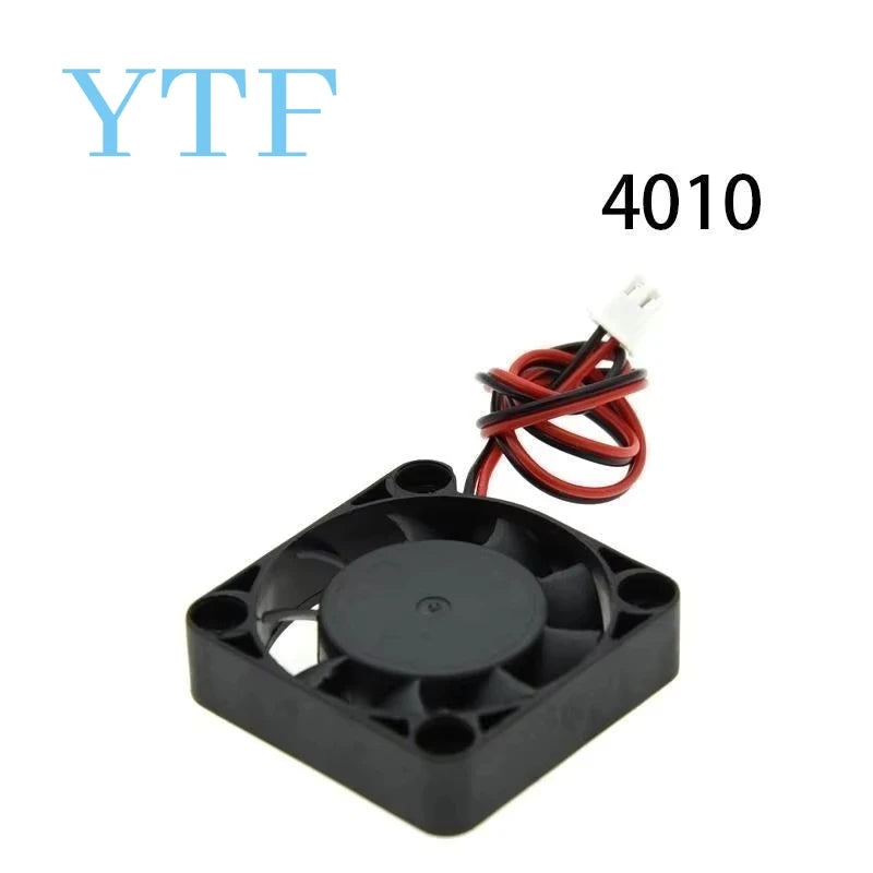 1pcs Cooling fan 3010 4010 5010 mm With 2Pin Dupont Wire Cooler Wire DC 5V 12V 24V Multiple options 3D Printer