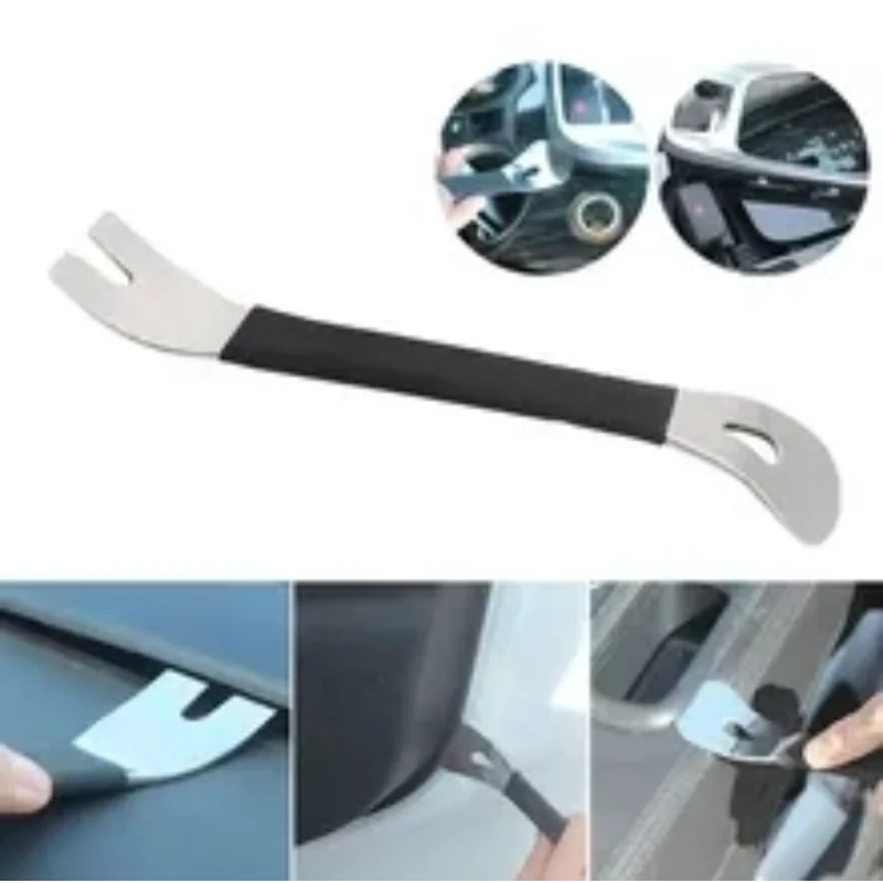 Car Audio Disassembly Tool Stainless Steel PryClip Rocker Crowbar Bar Door Panel Disassembly Pry Panel Interior