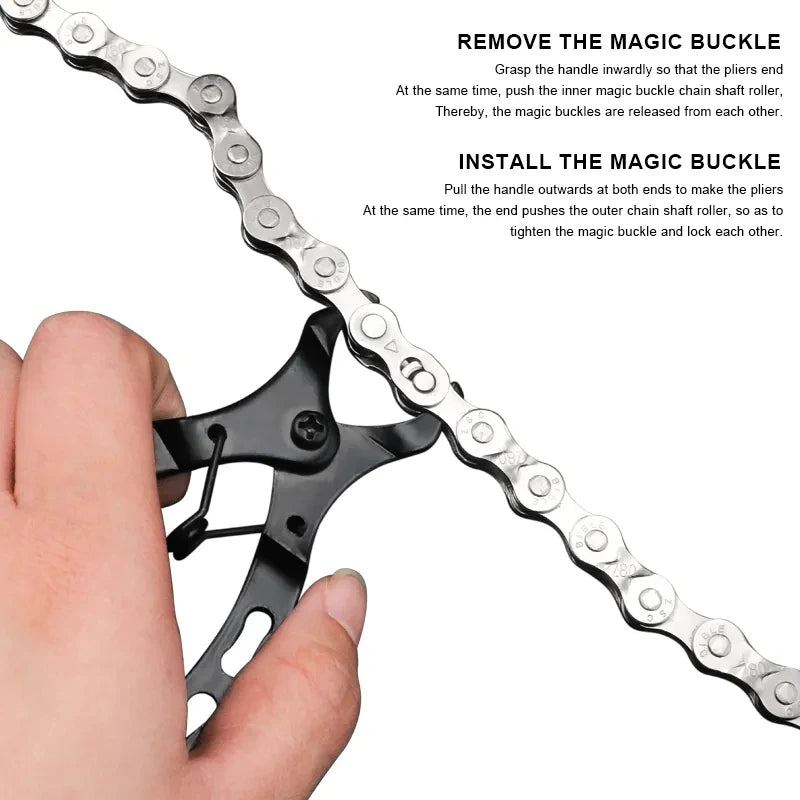 Bicycle Chain Buckle Pliers Mini MTB Bike Chain Quick Release Magic Link Clamp Removal Install Plier Road Cycling Repair Tools