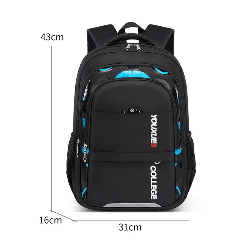 2024 New Children School Bags Kids Backpack In Primary Schoolbag For Teenager Boys Waterproof Backpacks Book Bag Mochila