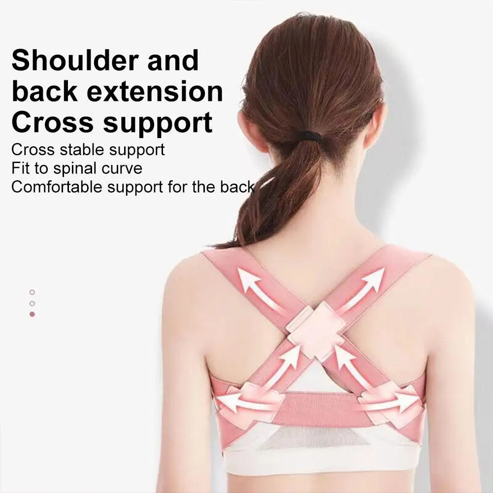 1PCS Hunchback Corrector Belt Stretchy And Breathable Fabric Even And Stable Quick Correction Correction Of Sitting Posture