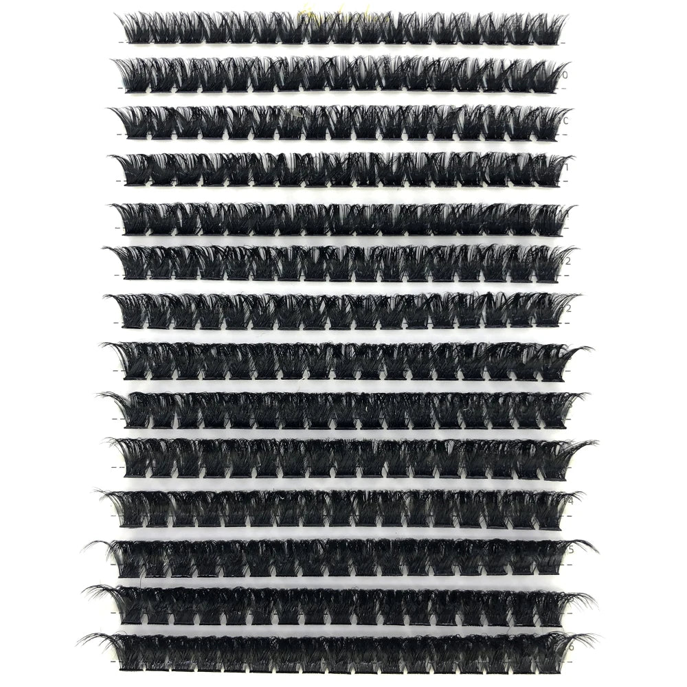 30D 40D 60D 80D Mixed Tray Individual Lashes 3D Russia Volume Eye Lashes Soft Natural Lashes Mink Lash Cluster False Eyelashes