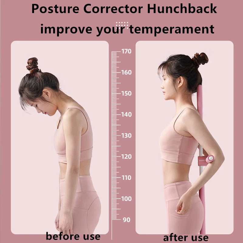 Adjustable Hunchback Posture Corrector Yoga Stick Open Shoulder Back Home Gym Fitness Exercise Bodybuilding Training Equipment