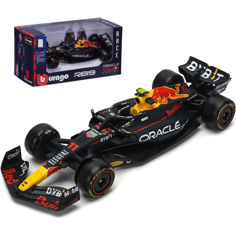 Bburago 1:43 Aston Martin AMR23 Mercedes W14 Red Bull RB19 Miami GP Ferrari SF23 Alpine A523 F1 Model Formula Car Static Racing