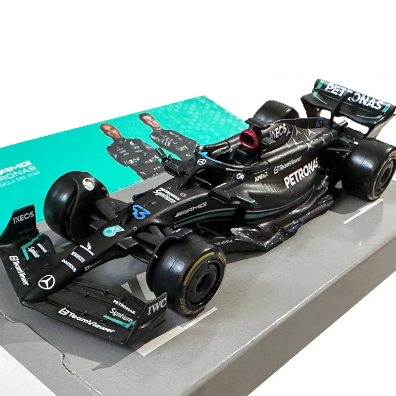 Bburago 1:43 Aston Martin AMR23 Mercedes W14 Red Bull RB19 Miami GP Ferrari SF23 Alpine A523 F1 Model Formula Car Static Racing