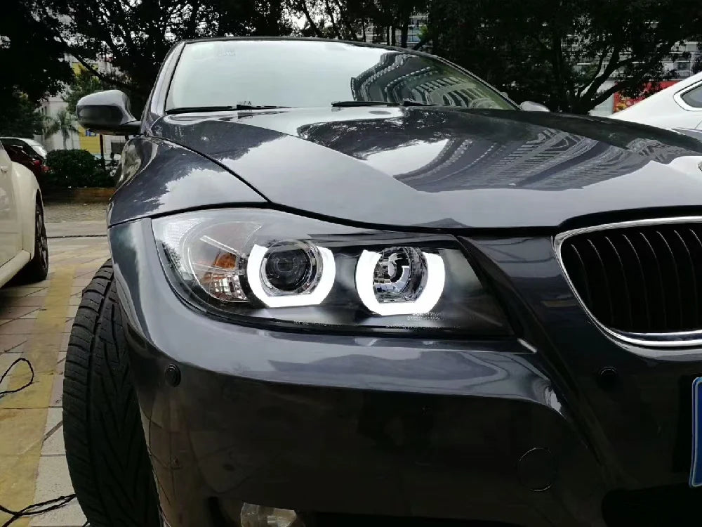 Auto-y High Beam Reflector Headlight For BMW 3 Series E90 2005-12 318 320 325 Modified LED Front Lights for BMW E90 Headlight