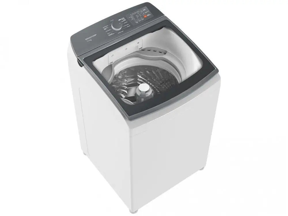 Brastemp 17kg Washing Machine Inox Basket 12 White Washing Programs BWK17 - 220V