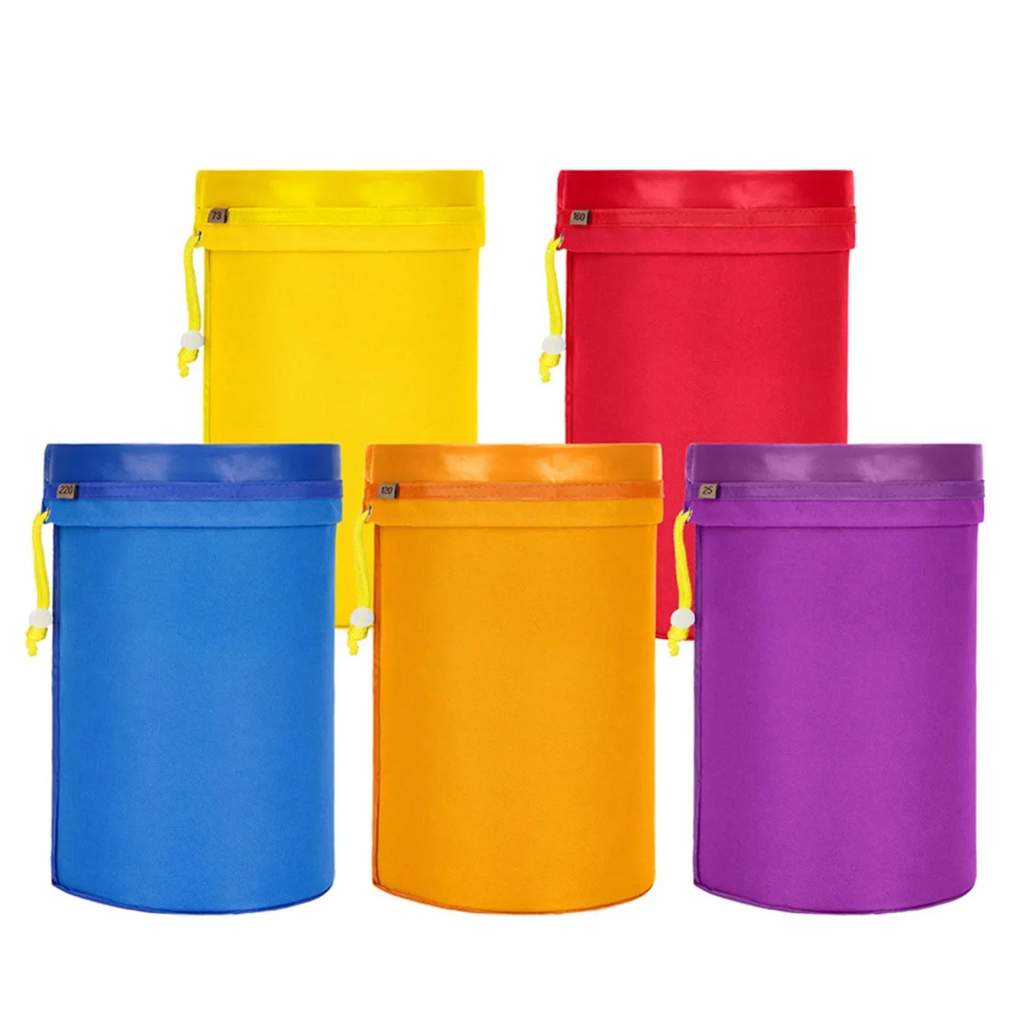 1Gallon 5 Bags Waterproof Filtration Bags Bubble Ice Bag Extractor 32x15cm Garden Plant Grow Filter Storage Bag Garden Supplies