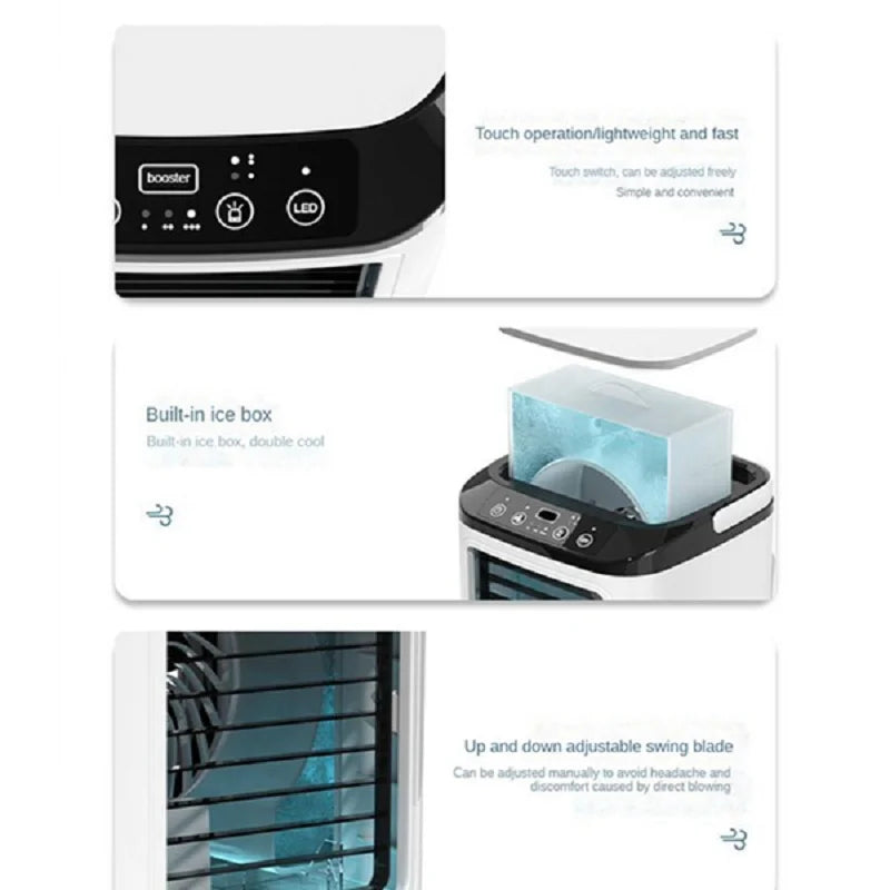 Cold Fan Home Mini USB Desktop Refrigeration Small Air Conditioning Fan Portable Wet Wet Water Cold Fan