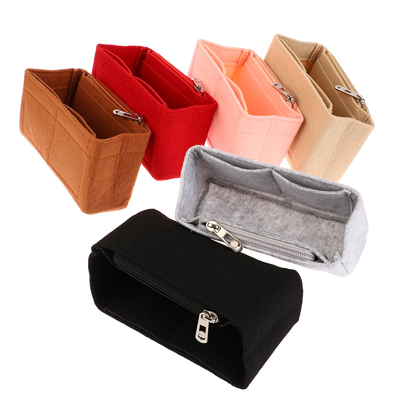 Bag Organizer For Mini Bag Storage Bag The Liner Bag Felt Purse Insert Handbag Liner Bag Felt Inner Bladder Bag