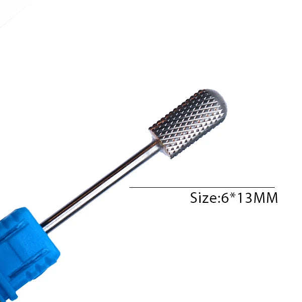 1pc Carbide Tungsten Nail Drill Bit Rotate Burr Milling Nail Cutter Bits Electric Drill Machine For Manicure Pedicure Tools