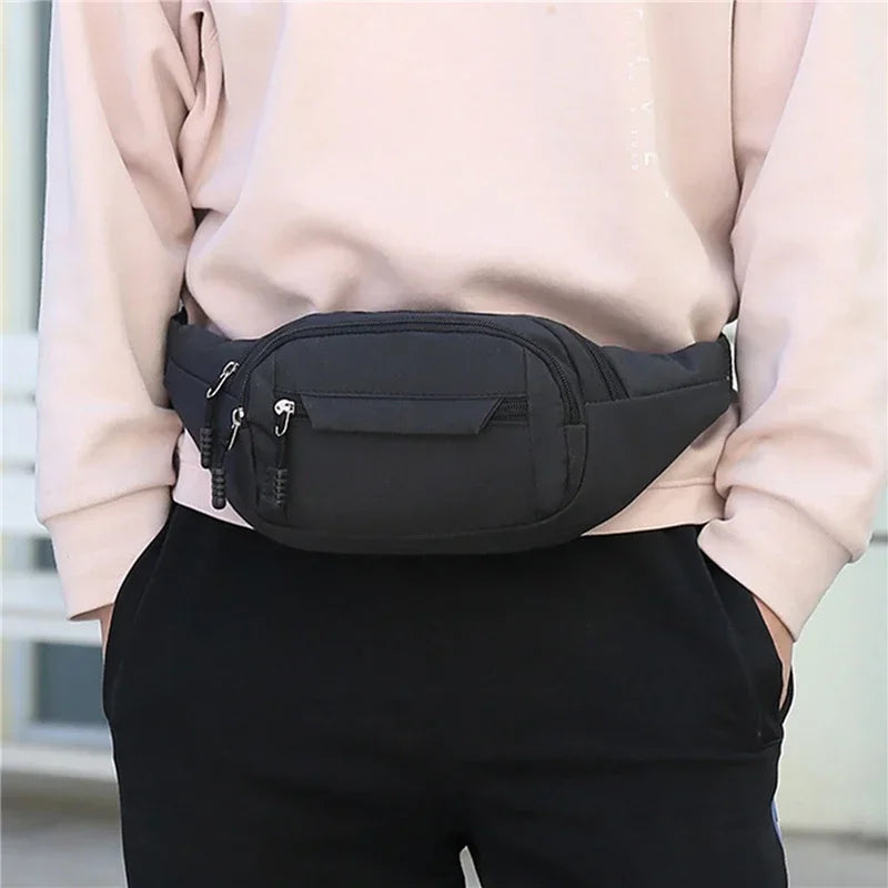 2024 Mobile Waist Bag for Men Women Multifunctional Large Capacity Belt Bag Anti Splash Wear-resistant Construction Site Pochete