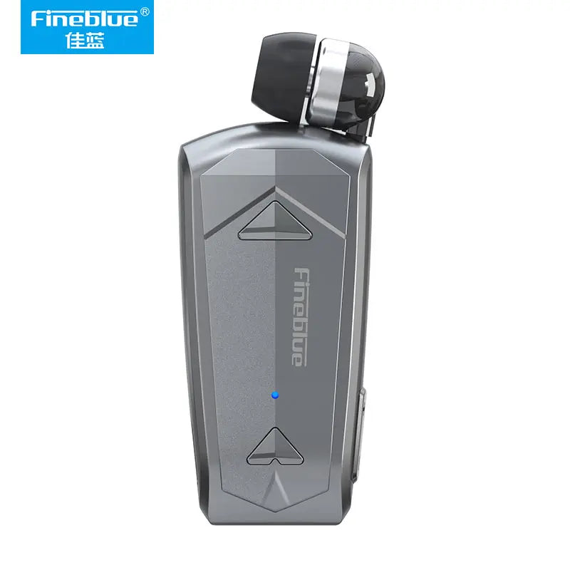 2022 Fineblue F520 Mini Wireless Earphone Bluetooth 5.3 Retractable Portable Headset Calls Remind Vibration Sport Run Headphone