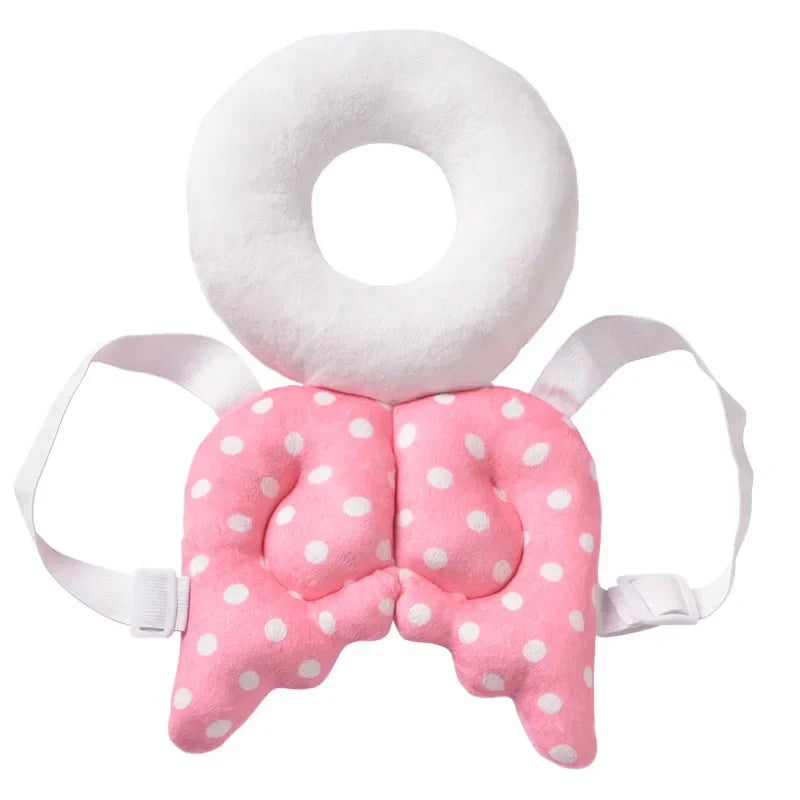 Baby Head Protection Pillow Baby Bedding Backpack Mat Toddler Headrest Pad Neck Protector Wings Nursing Drop Resistance Cushion