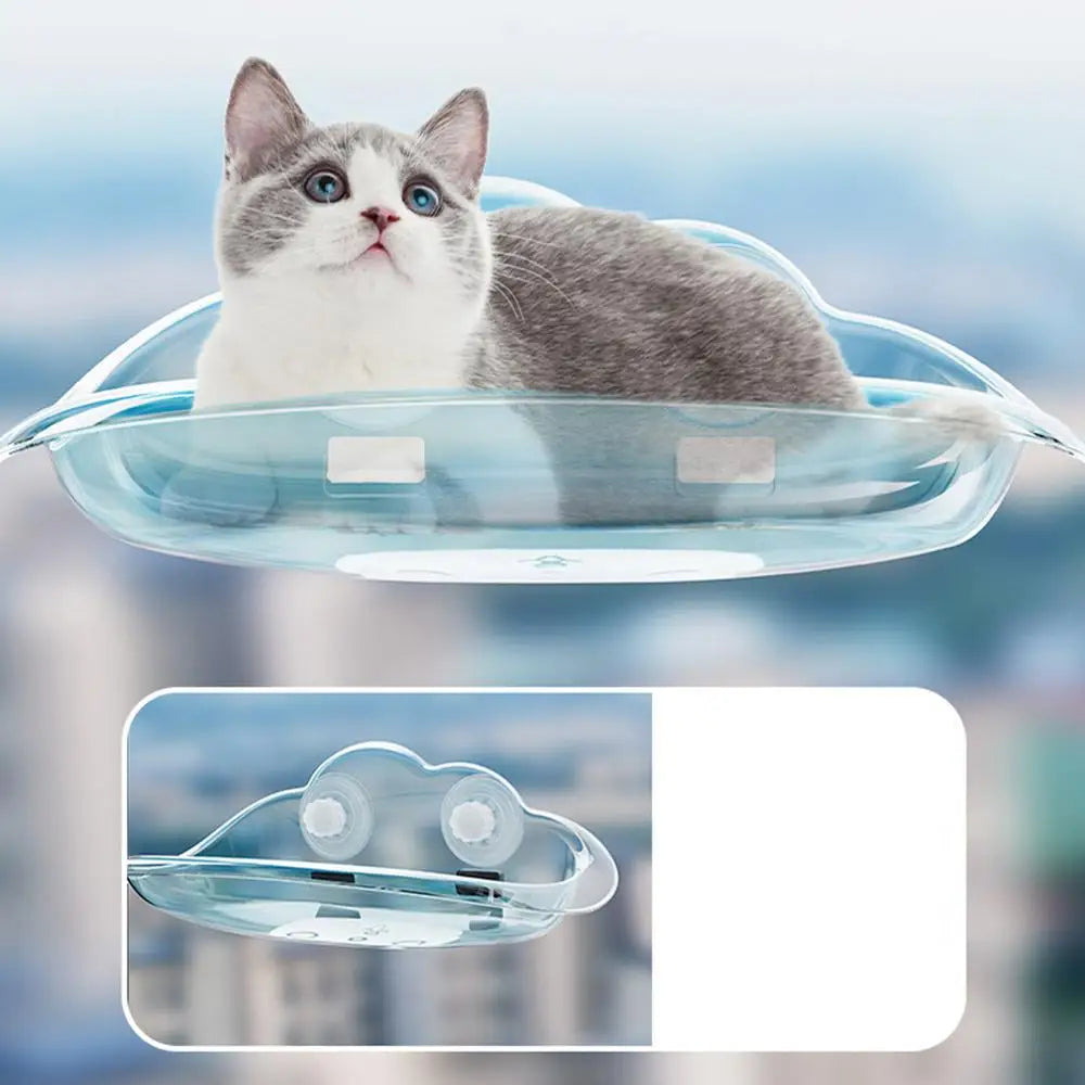 Cat Window Perch Suction Cup Window Hammock For Cats Inside Cat Beds For Indoor Cats Shock-proof Cat Window Sill Perch For