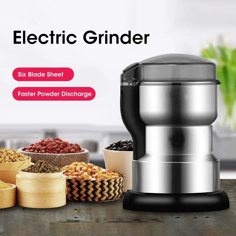 400W Electric Grinder Coffee Kitchen Beans Cereal Nuts Spices Grains Multifunctional Grinder Machine for Home Coffee Grinders