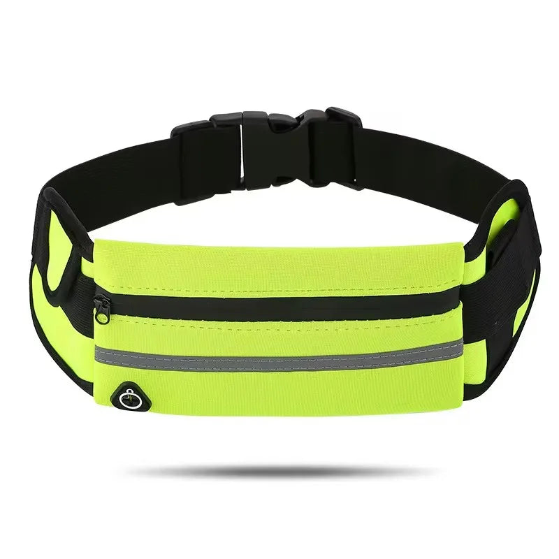 1Pcs Outdoor Sports Waist Bag Waterproof Pack Close Fitting Invisible Belt Fitness Anti Theft Mobile Phone Waist Bag Bottle