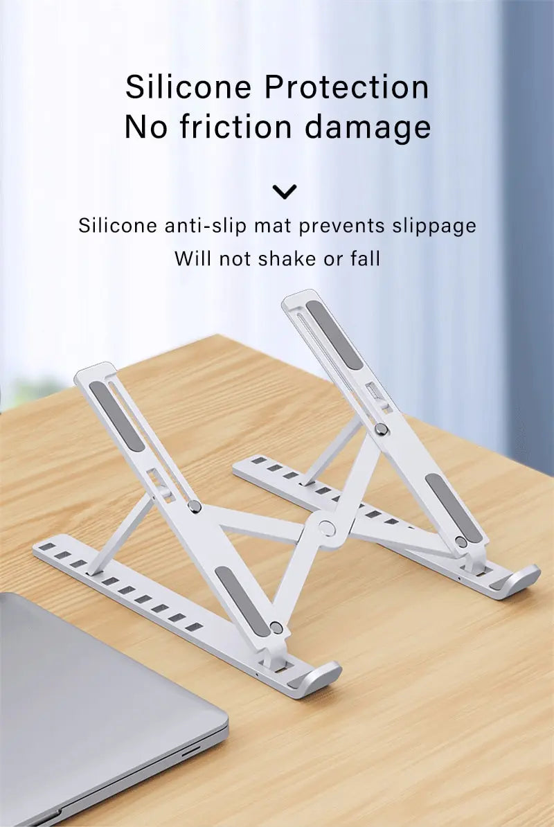 Computer Laptop Stand Portable Multi Purpose Flexible Adjustment Tablet Computer Stand Desktop Elevated Rack Heat Dissipation