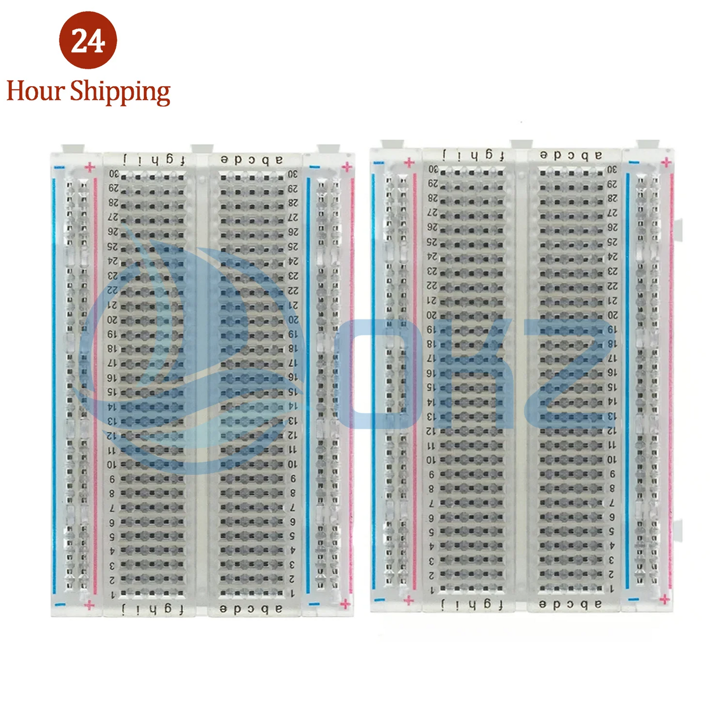 2pcs Points Breadboard 830 points Breadboard MB-102 Solderless PCB test Board 400 Hole Breadboard MB102 Test Develop DIY