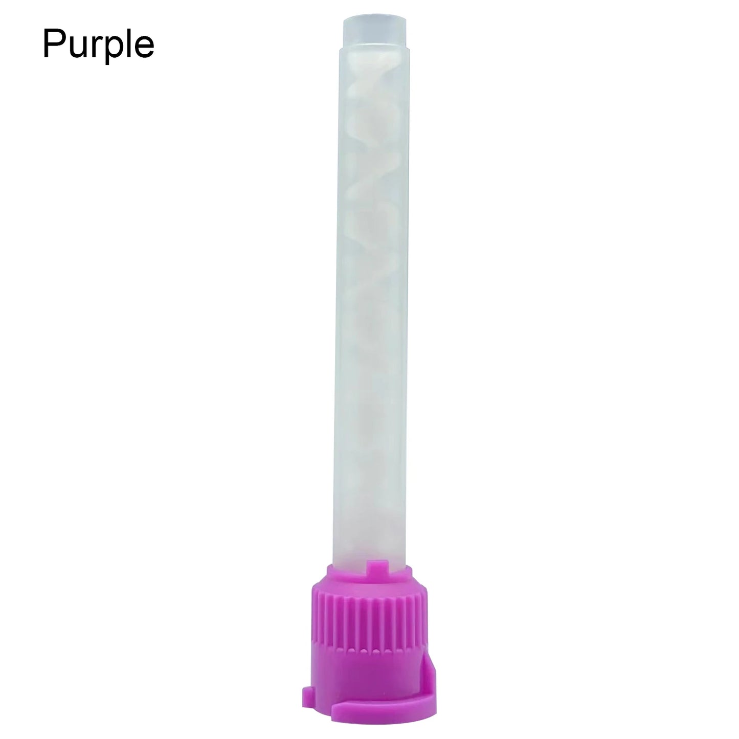 50pcs/Lot Dental Mixing Tips Impression Materials Lab Denture Color Tubes Disposable Silicone Rubber Dentistry Material