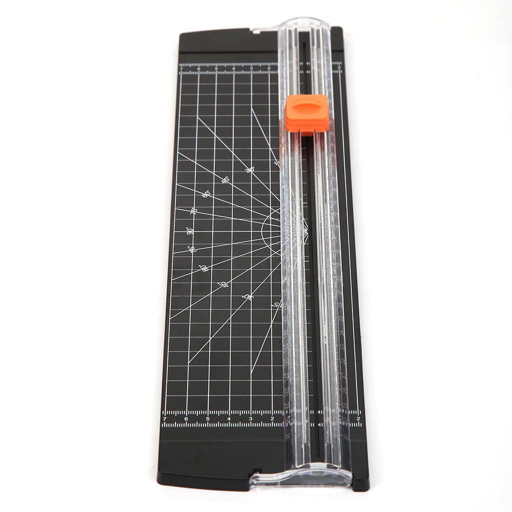 A4/A5 Paper Cutting Guillotine Paper Cutter with Pull-out Ruler for Photo Trimmers Scrapbook Lightweight Cutting Mat Machine