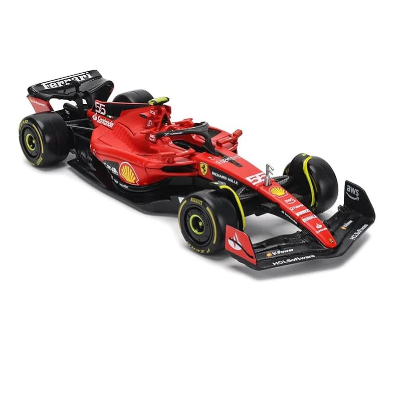 Bburago 1:43 Aston Martin AMR23 Mercedes W14 Red Bull RB19 Miami GP Ferrari SF23 Alpine A523 F1 Model Formula Car Static Racing