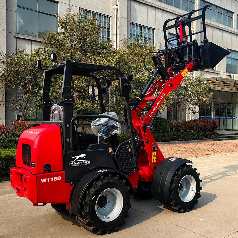 Best Selling New Design Multifunctional Diesel Loader Price Wheel Loader Household Mini Front End Loader Excavator Customized