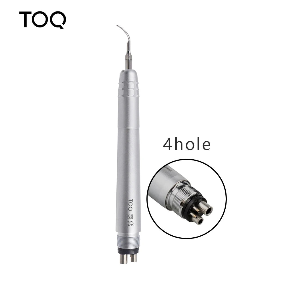 2Holes/4 Holes Dental Ultrasonic Air Scaler Handpiece 3 Tips Air Scaling Polishin Tools Teeth Whitening Cleaner