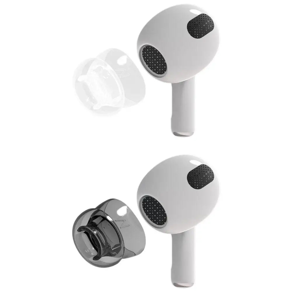 Anti Slip Silicon For Apple AirPods 4 Ear Tip Physical Noise Cancelling Headphone Covers Replacement Earbud Cap Eartips